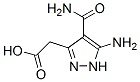 5-amino-4-(aminocarbonyl)-1H-pyrazole-3-acetic acid|