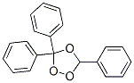 3-(フェニル)-5,5-ジフェニル-1,2,4-トリオキソラン 化学構造式