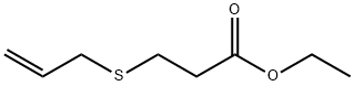 3-(Allylthio)propionic acid ethyl ester Struktur