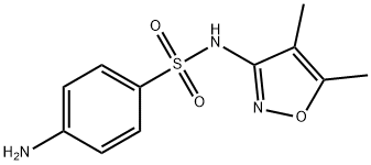磺胺曲沙唑,23256-23-7,结构式