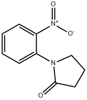 1-(2-硝基苯基)-2-吡咯烷酮, 23256-83-9, 结构式