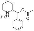 (R*,R*)-(-)-2-(alpha-acetoxybenzyl)piperidinium chloride|左法哌酯盐酸盐