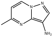 Pyrazolo[1,5-a]pyrimidin-3-amine, 5-methyl- (9CI) Structure