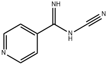 N'-CYANOPYRIDINE-4-CARBOXIMIDAMIDE Struktur