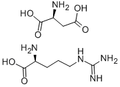 L-Arginine-L-aspartate,23284-30-2,结构式