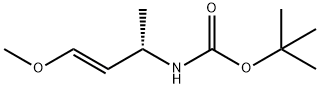 Carbamic acid, [(1S,2E)-3-methoxy-1-methyl-2-propenyl]-, 1,1-dimethylethyl Structure