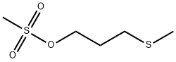 3-(Methylthio)propyl (Methanesulfonate) Structure