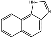 1H-萘烷[1,2-D]咪唑, 233-53-4, 结构式