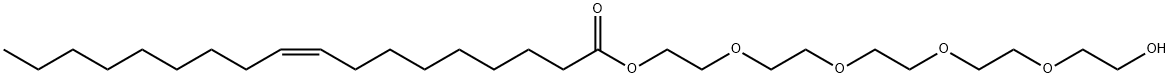 PEG-5 油酸酯,23336-36-9,结构式