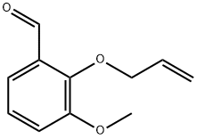 2-(ALLYLOXY)-3-METHOXYBENZENECARBALDEHYDE Struktur