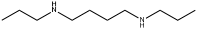N,N'-ジプロピルブタン-1,4-ジアミン 化学構造式