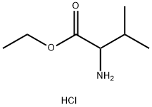 DL-缬氨酸乙酯盐酸盐,23358-42-1,结构式