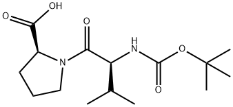 BOC-VAL-PRO-OH Structure