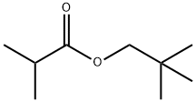Propanoic acid, 2-Methyl-, 2,2-diMethylpropyl ester,23361-70-8,结构式