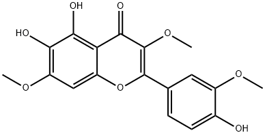 chrysosplenol C, 23370-16-3, 结构式