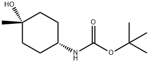 反式-4-(BOC-氨基)-1-甲基环己醇,233764-31-3,结构式