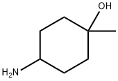 4-アミノ-1-メチルシクロヘキサノール 化学構造式