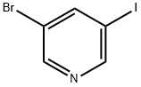 3-Bromo-5-iodo-pyridine Struktur