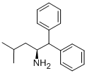 (S)-(-)-2-氨基-4-甲基-1,1-二苯基戊烷 结构式