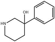 3-苯基-3-哌啶醇, 23396-50-1, 结构式