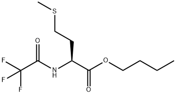 N-(Trifluoroacetyl)-L-methionine butyl ester Structure