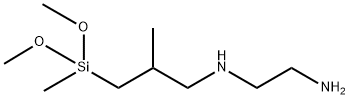 氨基乙基氨基异丁基甲基二甲氧基硅烷,23410-40-4,结构式