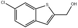 (6-chloro-1-benzothiophen-2-yl)methanol Struktur