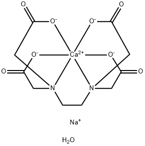 Struttura di diidrata edetata di disodium di calcio