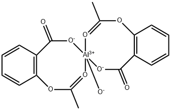 アスピリンアルミニウム 化学構造式