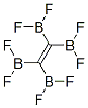 1,1,2,2-テトラキス(ジフルオロボリル)エテン 化学構造式