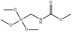 METHYL N-(TRIMETHOXYSILYLMETHYL)CARBAMATE Structure