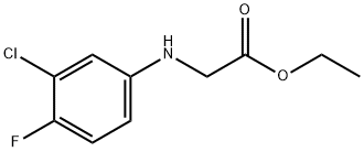 ETHYL 2-(3-CHLORO-4-FLUOROANILINO)ACETATE