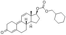 Trenbolone cyclohexylmethylcarbonate Struktur