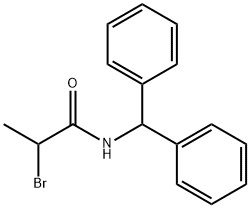 23459-40-7 2-ブロモ-N-(ジフェニルメチル)プロパンアミド