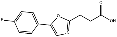 23464-94-0 3-[5-(4-FLUOROPHENYL)-1,3-OXAZOL-2-YL]PROPANOIC ACID