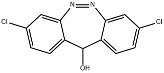 3,8-Dichloro-11H-dibenzo[c,f][1,2]diazepin-11-ol Structure