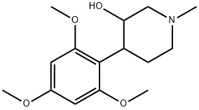 1-Methyl-4-(2,4,6-triMethoxyphenyl)piperidin-3-ol Struktur
