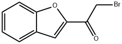 1-(1-苯并呋喃-2-基)-2-溴乙酮,23489-36-3,结构式