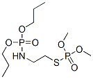 Phosphorothioic acid S-[2-(dipropoxyphosphinylamino)ethyl]O,O-dimethyl ester Struktur