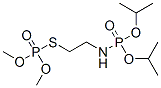 ホスホロチオ酸S-[2-(ジイソプロポキシホスフィニルアミノ)エチル]O,O-ジメチル 化学構造式