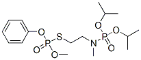 Phosphorothioic acid S-[2-[(diisopropoxyphosphinyl)(methyl)amino]ethyl]O-methyl O-phenyl ester Structure