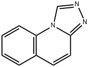 s-トリアゾロ[4,3-a]キノリン 化学構造式