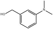 3-(ジメチルアミノ)ベンゼンメタノール 化学構造式