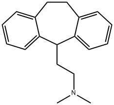10,11-Dihydro-N,N-dimethyl-5H-dibenzo[a,d]cycloheptene-5-ethanamine Structure
