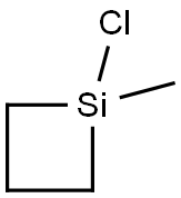 1-甲基-1-氯-硅杂环丁烷, 2351-34-0, 结构式