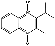 QUINOXALINE-2-METHYL-2-(1-METHYLETHYL)-1,4-DIOXIDE,23511-42-4,结构式