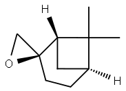 [1S-(1alpha,2alpha,5alpha)]-6,6-dimethylspiro[bicyclo[3.1.1]heptane-2,2'-oxirane] 结构式