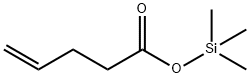 4-Pentenoic acid, trimethylsilyl ester,23523-56-0,结构式