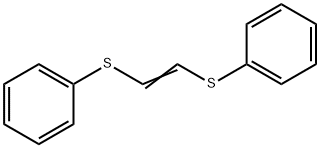 1,2-双(苯巯基)乙烯(顺反异构体混合物), 23528-44-1, 结构式