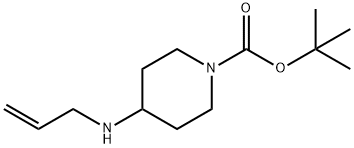 4-ALLYLAMINO PIPERIDINE-1-CARBOXYLIC ACID TERT-BUTYL ESTER 化学構造式